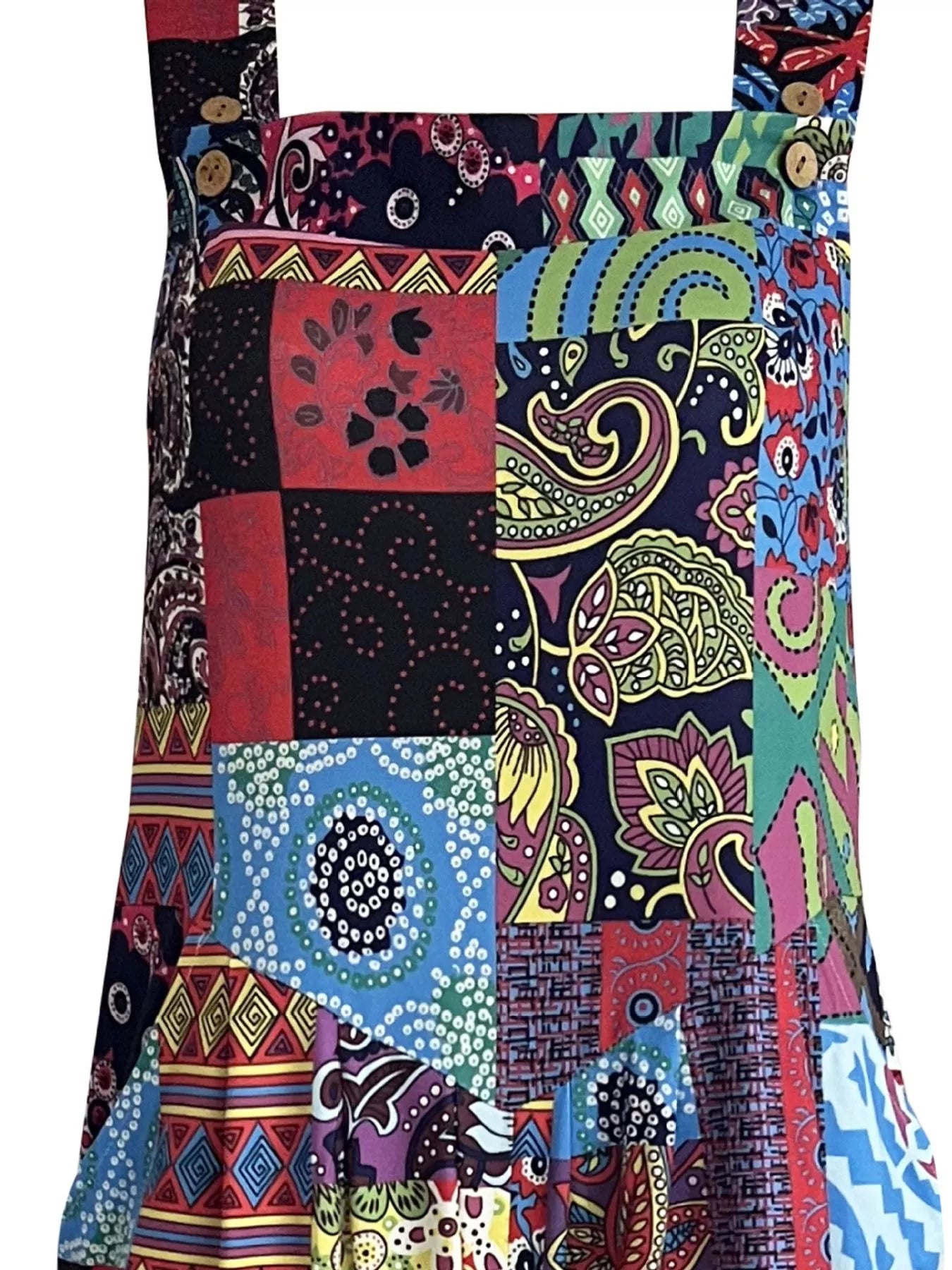 Sarah Express Women's Plus Size Printed Wide Leg Jumpsuit