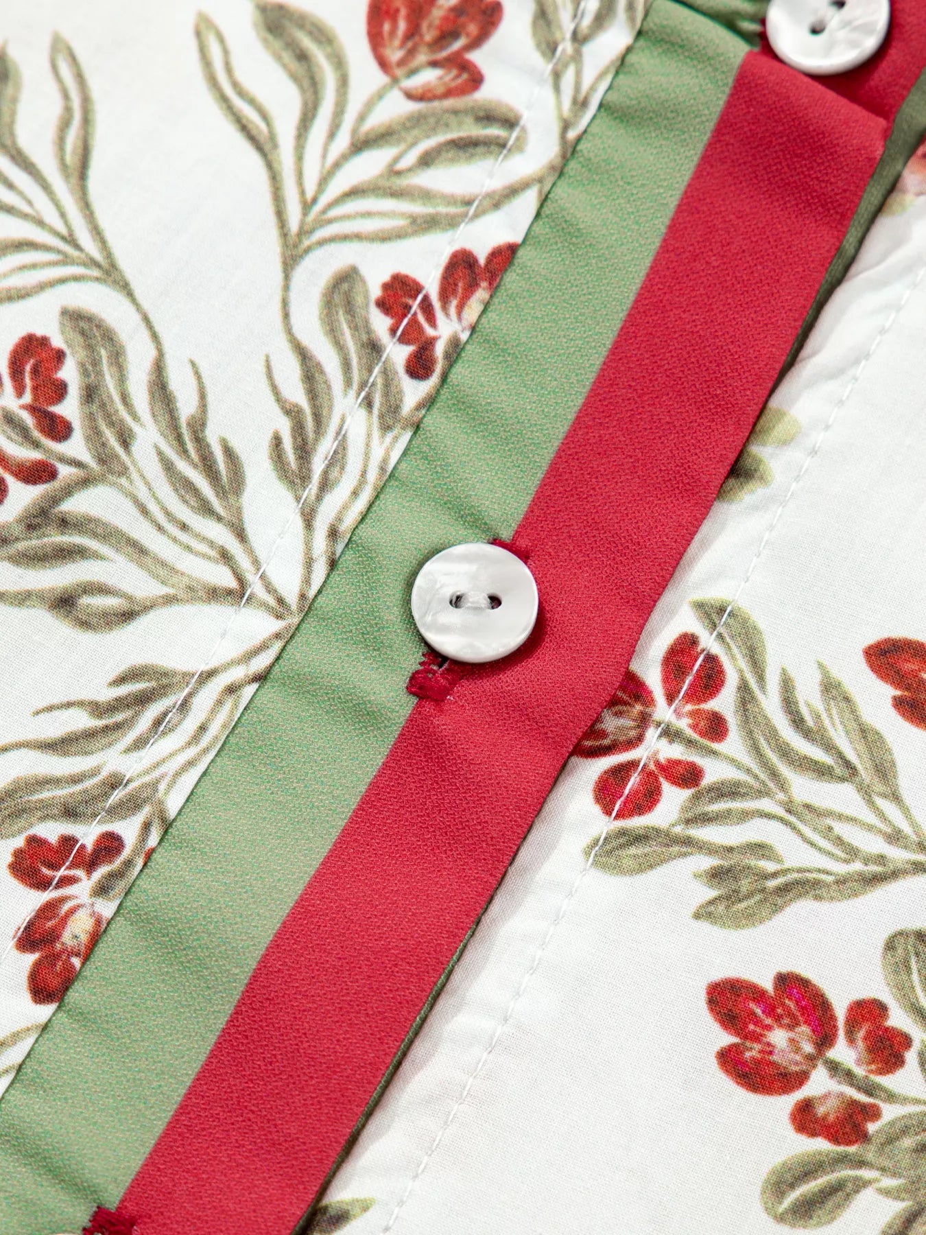 Sarah Express Women's Floral Print Long Sleeve Flared Dress with Frilled Neck - Vintage Inspired Midi Dress