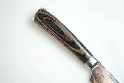 Sarah Express Professional Damascus Chef Knife Set - 7CR17 Stainless Steel Kitchen Knives