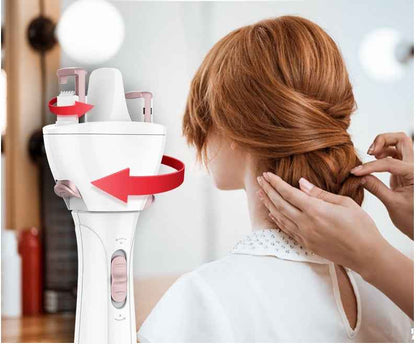 Sarah Express Automatic Hair Braider Tool - 360° Rotating Electric Hair Styling Device
