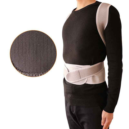 Sarah Express Adjustable Back Posture Corrector Belt - Anti-Humpback Support Brace for Men & Women
