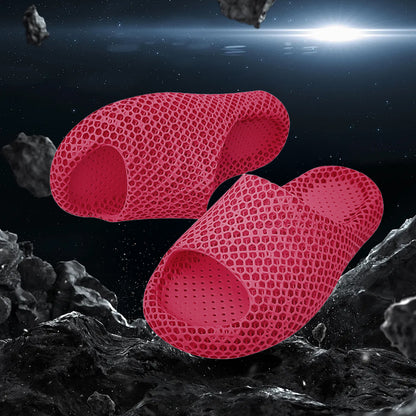 Sarah Express 3D Ergonomic Slippers – Breathable Waterproof Non-Slip Indoor Outdoor Unisex Shoes Rose Red