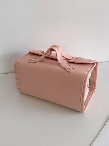 Sarah Express Women's Top Handle Makeup Bag