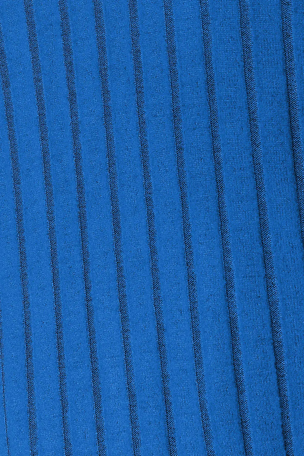 Sarah Express Women's Ribbed Round Neck Slit Knit Top