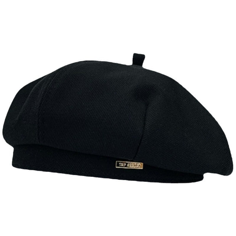 Sarah Express Classic Dome Beret Painter Cap Women's Polyester All Season Hat