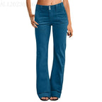 Sarah Express Lightweight Bootcut Athletic Pants Zipper Pocket Workout Leggings