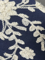 Sarah Express Women's Flower Button Up Long Sleeve Shirt