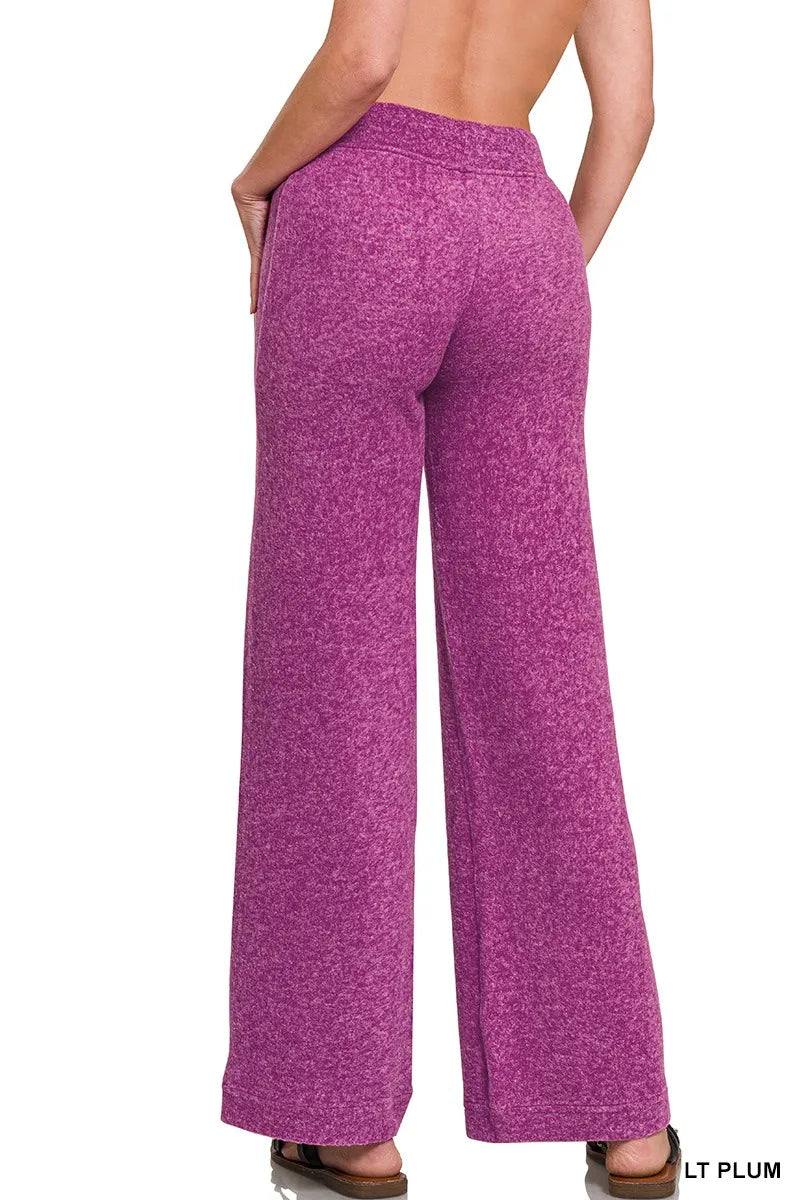 Sarah Express Women's Soft Brushed Hacci Pants