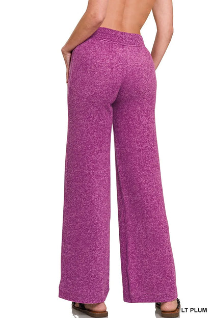Sarah Express Women's Soft Brushed Hacci Pants