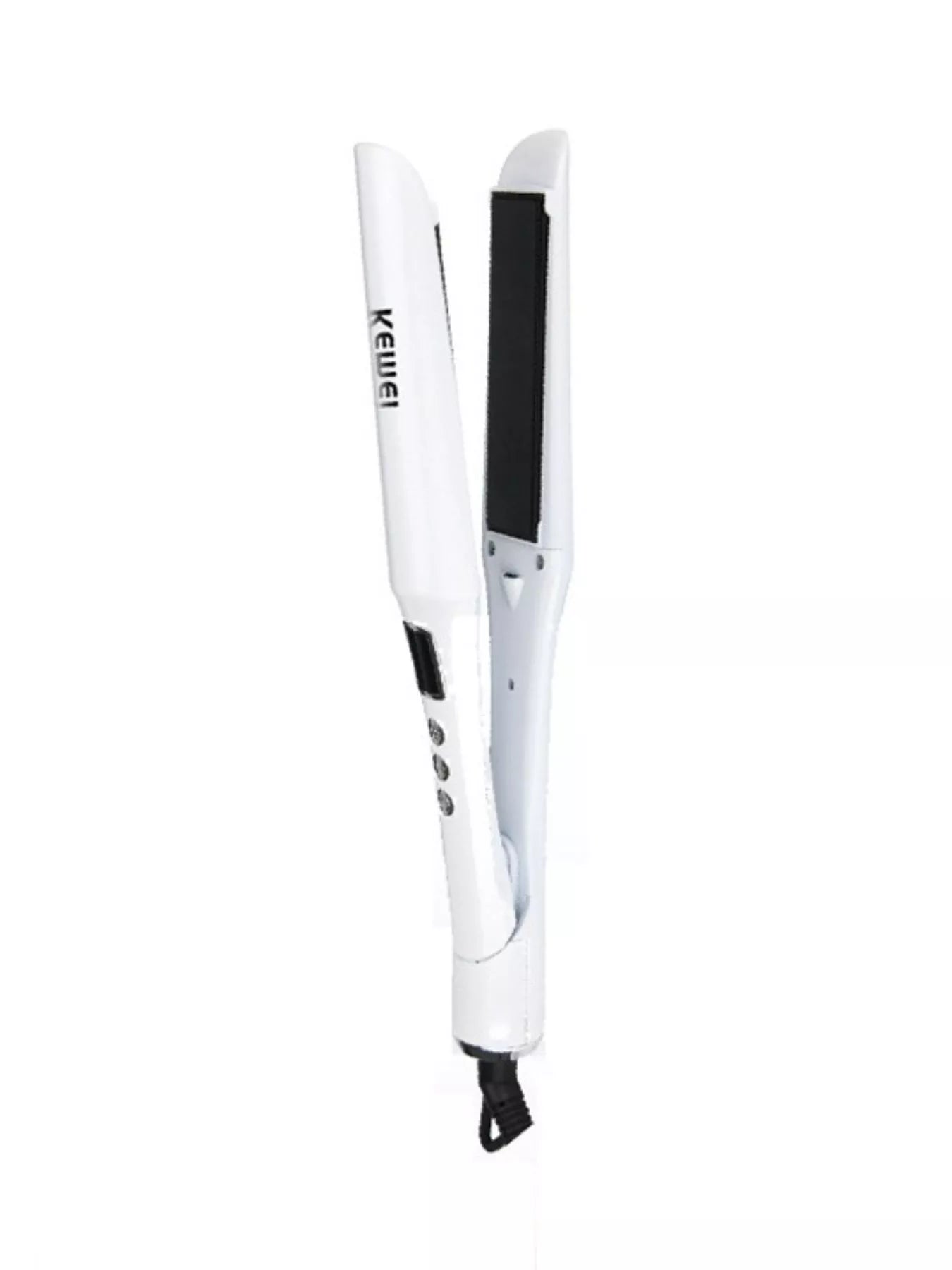 Sarah Express Women's Constant Temperature Hair Straightener - Professional Ceramic Flat Iron White European plug