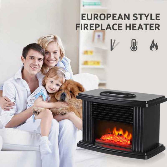 Sarah Express Electric Fireplace Heater LED Flame Effect Stove Remote Control 1000W