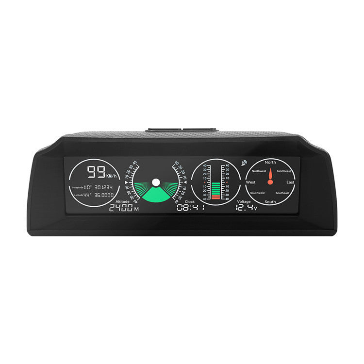 Sarah Express GPS Car HUD Display - Universal Speed Monitor with Compass & Gradient Sensor