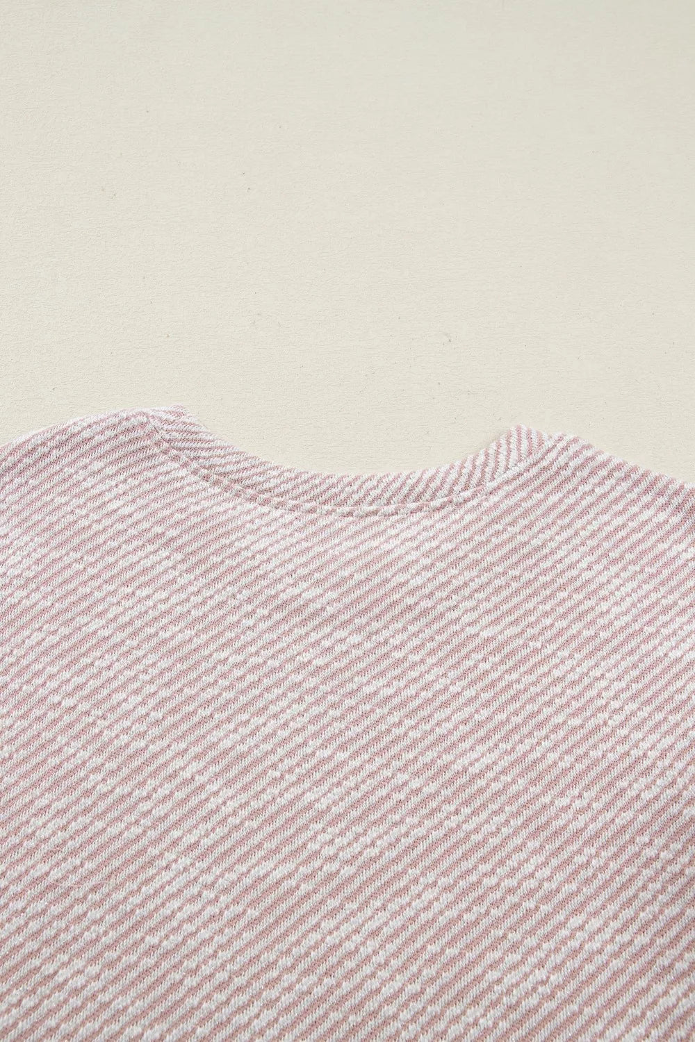 Sarah Express Women's Twilled Print Lace Trim Ruffled Short Sleeve Blouse