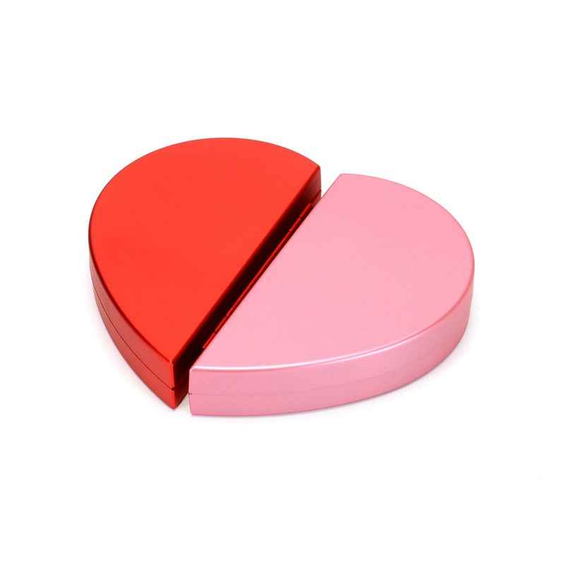Sarah Express 3D Rose Flower Rotating Ring Box - Heart Shaped Jewelry Gift Box with Rotating Design