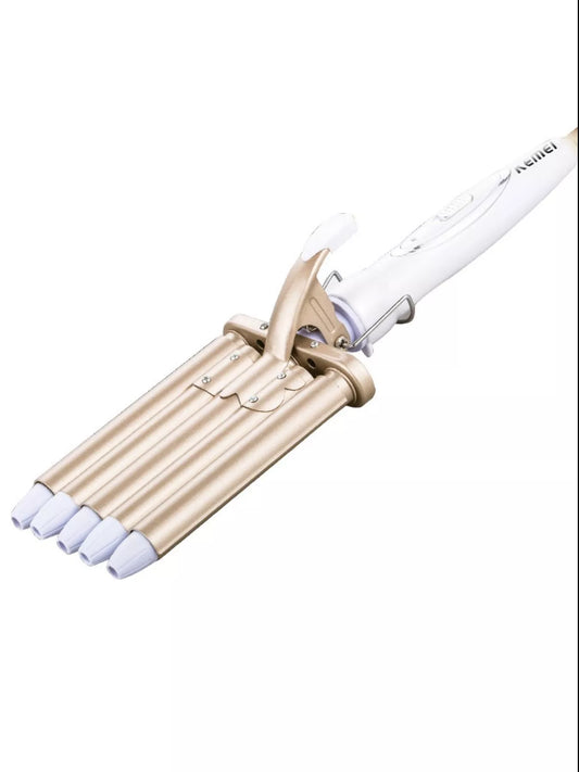 Sarah Express 5-Barrel Hair Waver Curling Iron - Professional Beach Waves Styling Tool