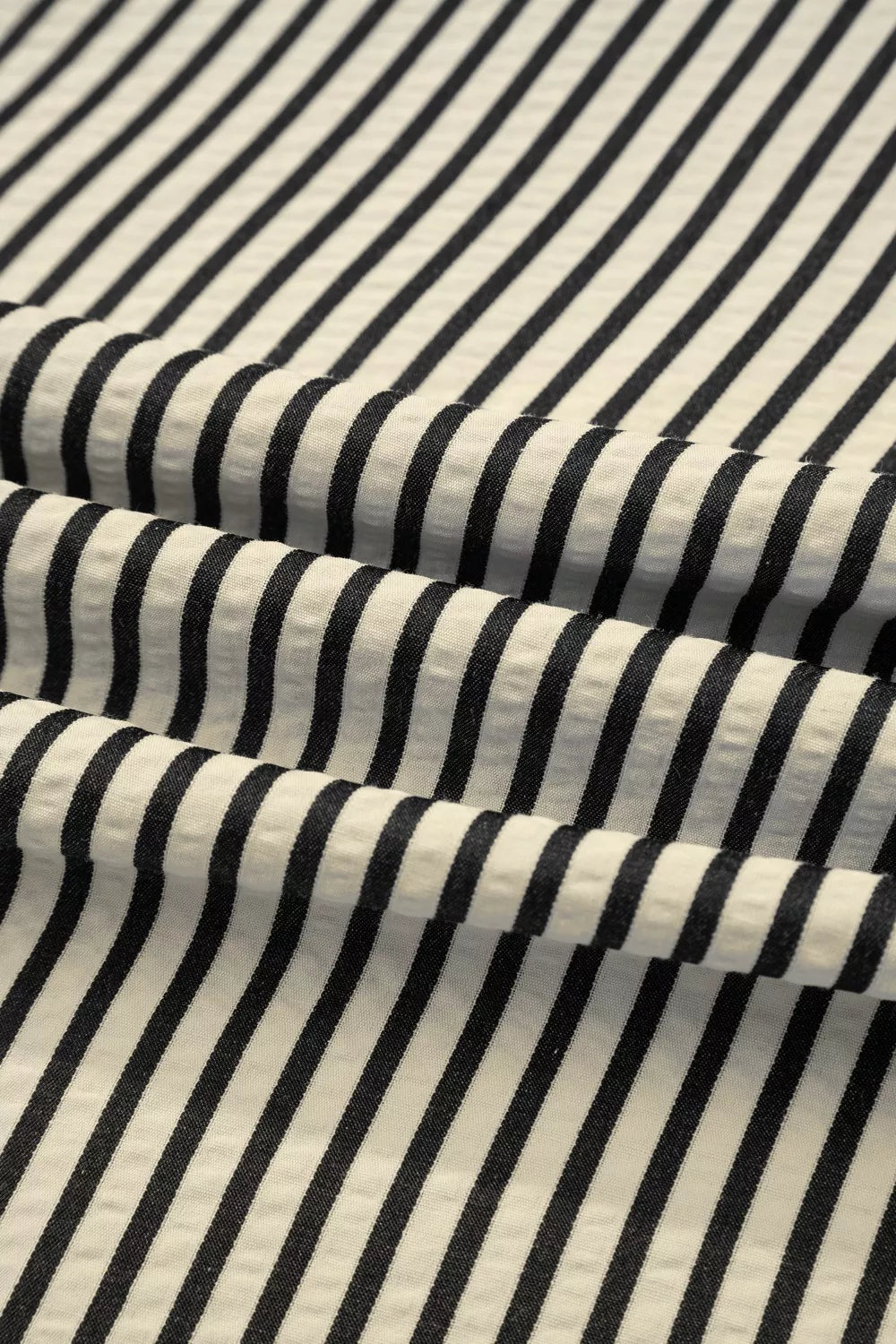 Sarah Express Women's Striped V-Neck Midi Dress - Zip Front Cinched Waist Dress