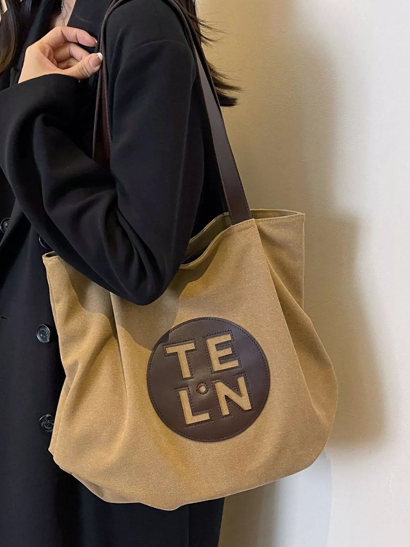 Sarah Express Women's Canvas Tote Bag Large Casual Handbag