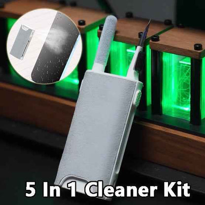 Sarah Express 5-in-1 Screen Cleaner Kit for Phones, Laptops, Tablets & Earbuds - Professional Electronics Cleaning Tools