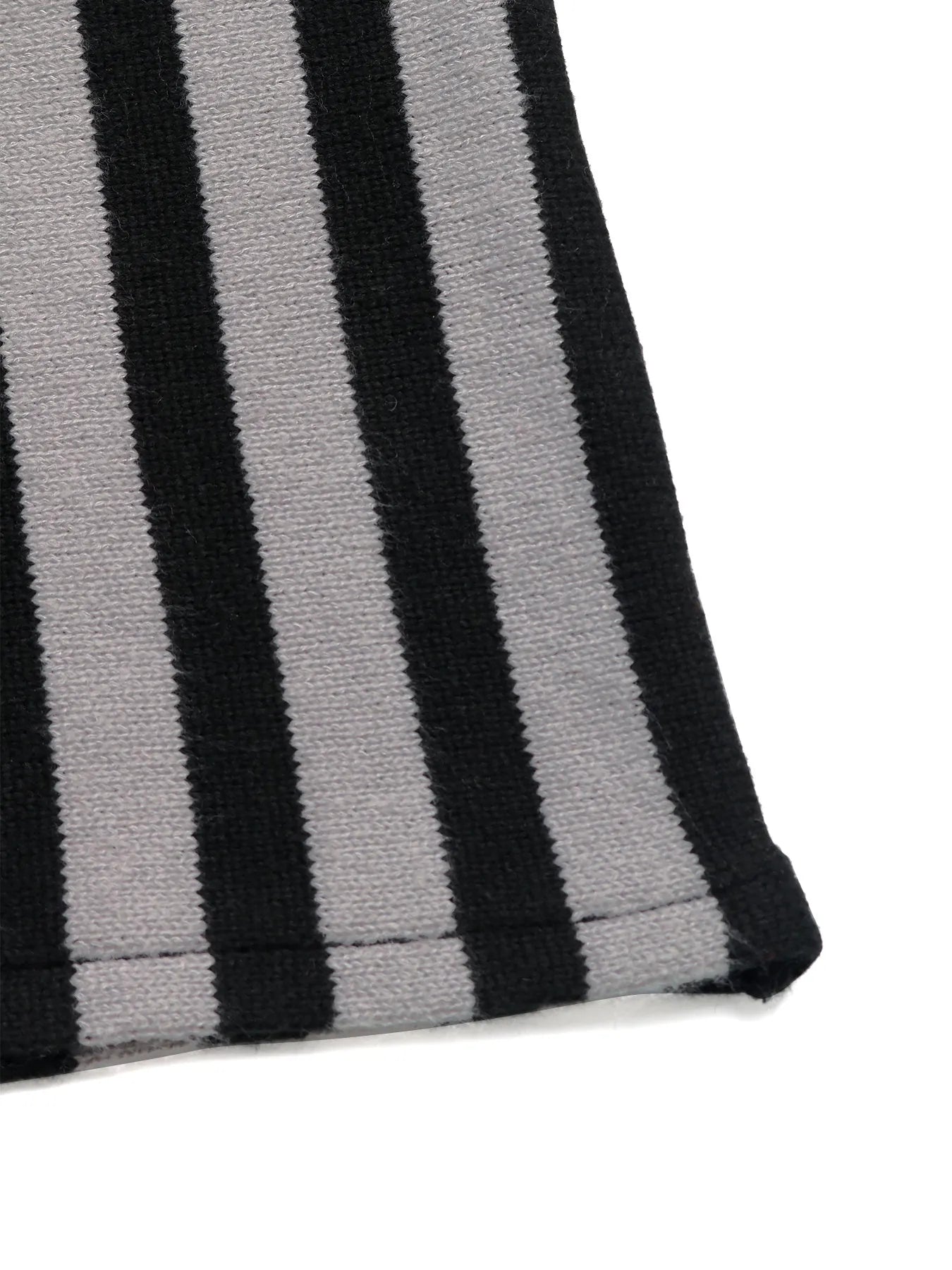 Trendsi Women's Striped Button Front Long Sleeve Sweater