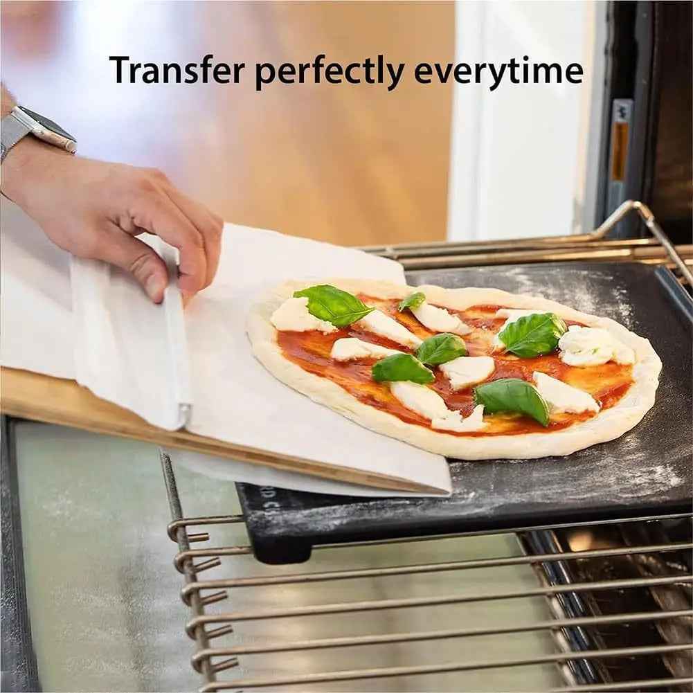 Sarah Express Non-Stick Pizza Peel & Transfer Shovel - Food Grade Kitchen Baking Tool