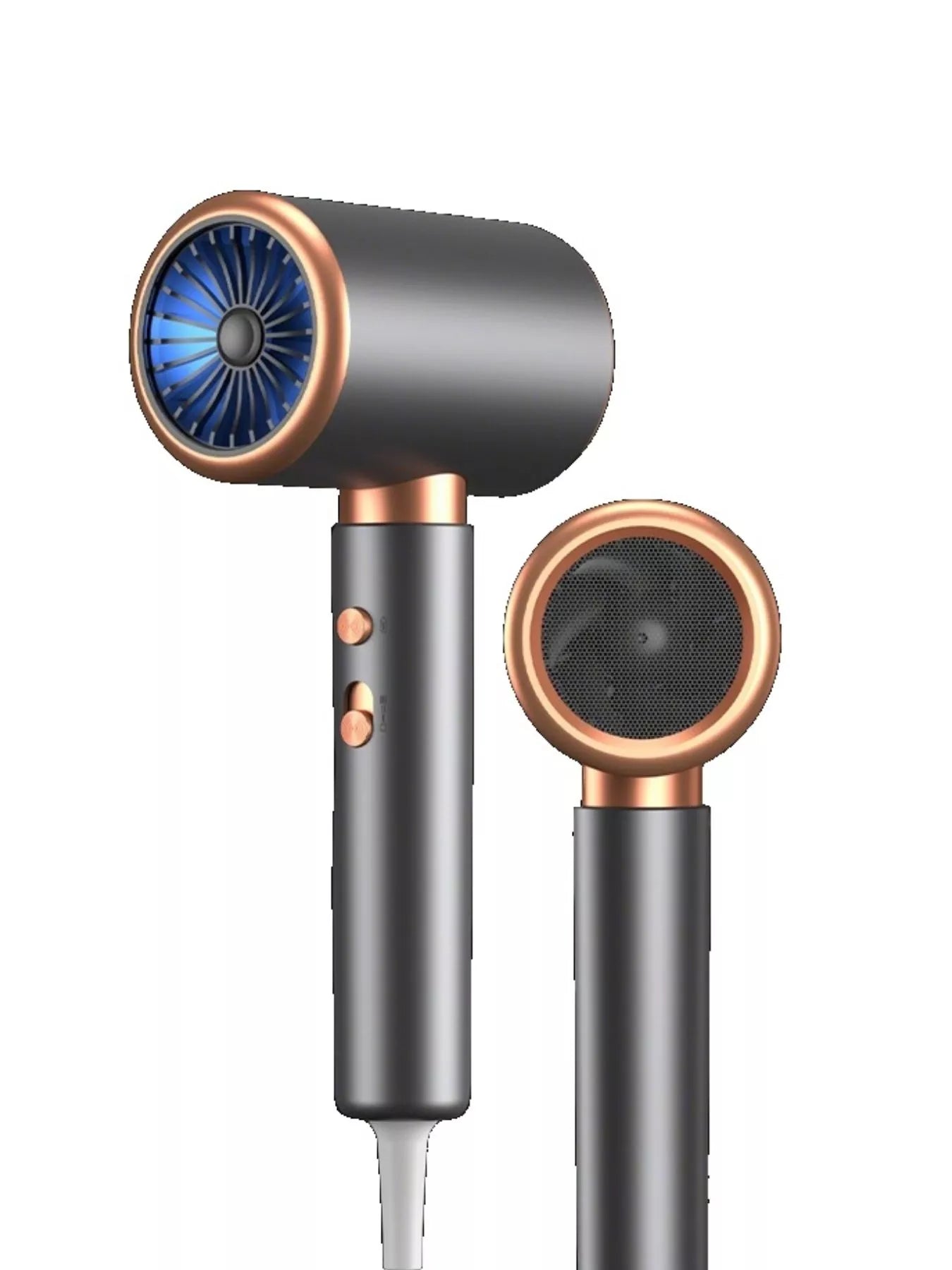 Sarah Express Women's Negative Ion Hair Dryer - Professional Household Blow Dryer Dark Gray