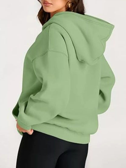 Sarah Express Women's Kangaroo Pocket Long Sleeve Hoodie