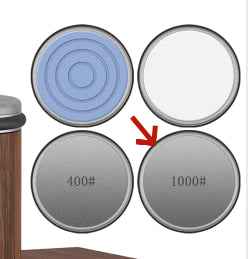 Sarah Express Premium Tungsten Steel Knife Sharpener - Professional Kitchen Tool Ordinary refined steel stone2 Grinding parameters