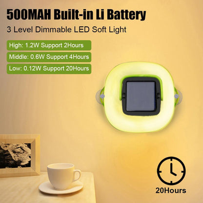 Sarah Express Solar Camping Lantern - Collapsible Waterproof LED Light with USB Rechargeable Battery