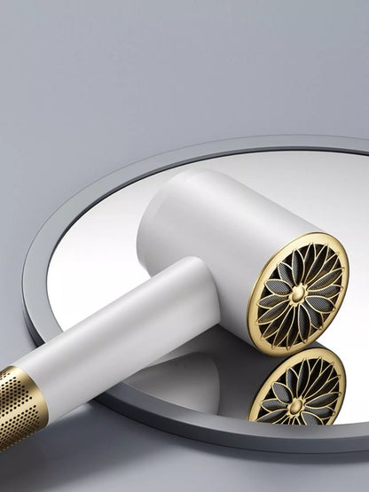 Sarah Express Professional Multi-Speed Hair Dryer with Constant Temperature Control White