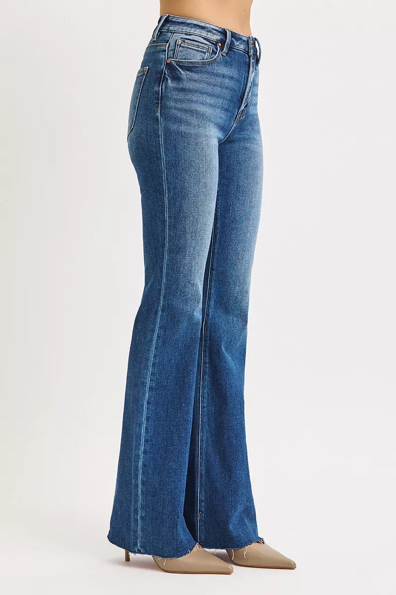 Sarah Express Women’s High Rise Flare Jeans Casual
