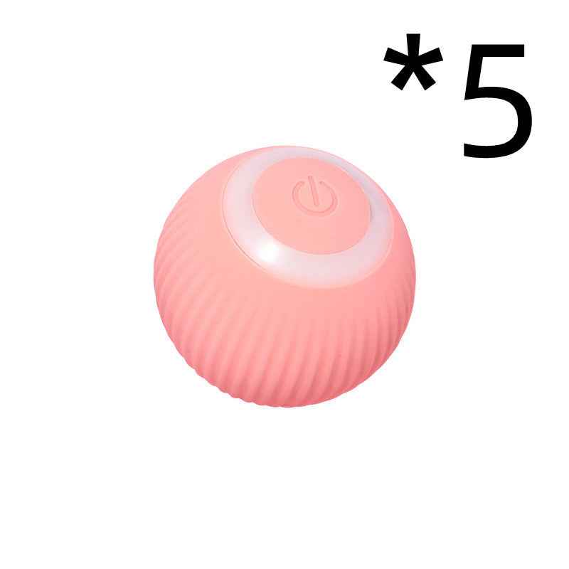 Sarah Express Smart Auto-Rolling Cat Toy Ball - Interactive Self-Rotating Pet Toy for Cats & Kittens