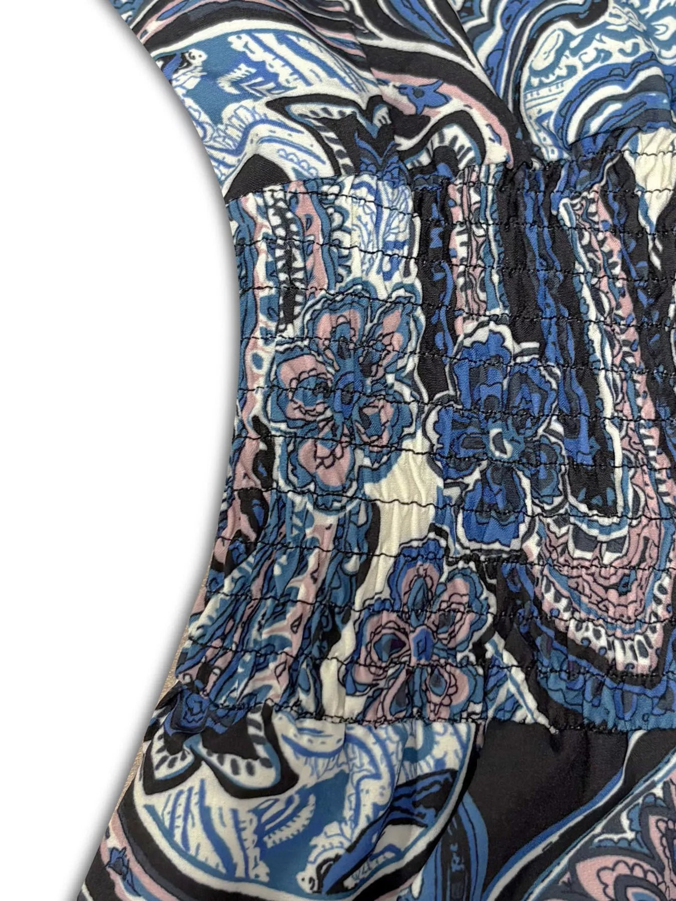 Sarah Express Women's Plus Size Floral V-Neck Cap Sleeve Maxi Dress