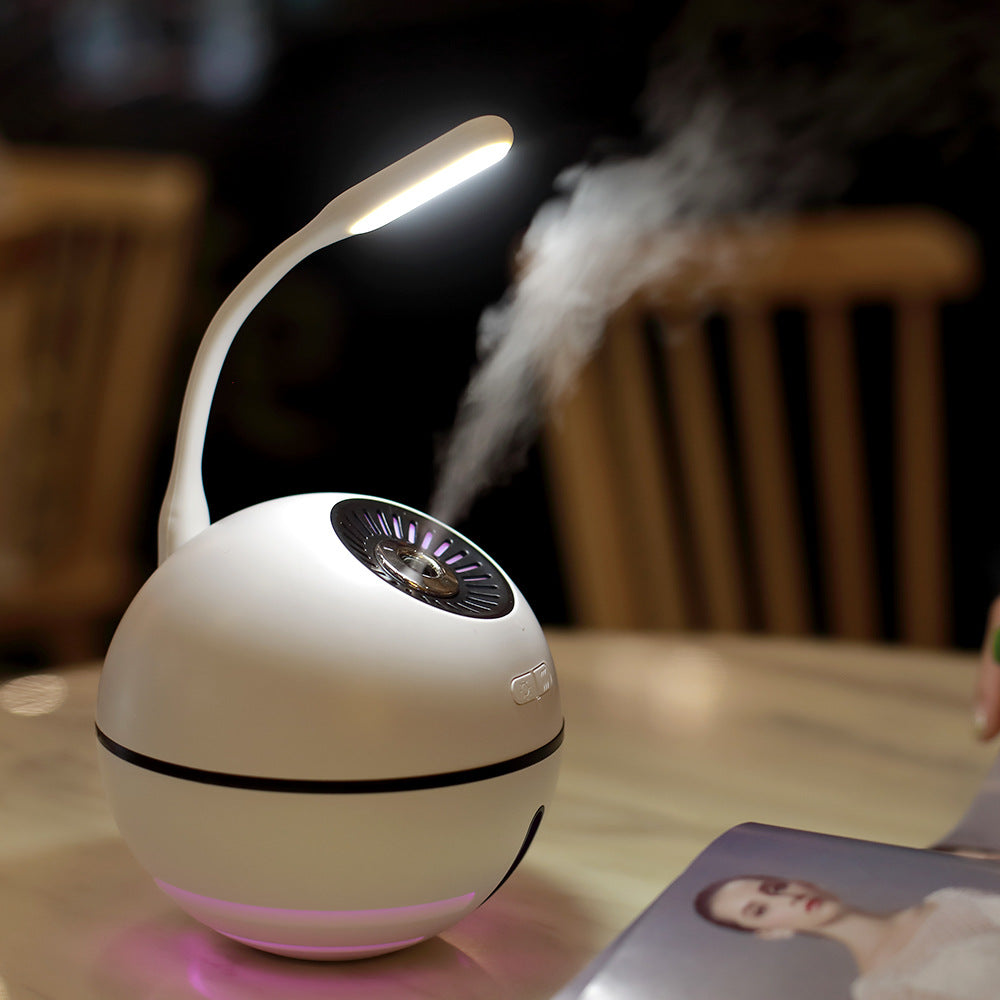 Sarah Express Rechargeable Mini Ultrasonic Aroma Humidifier Diffuser with LED Light - 300ML