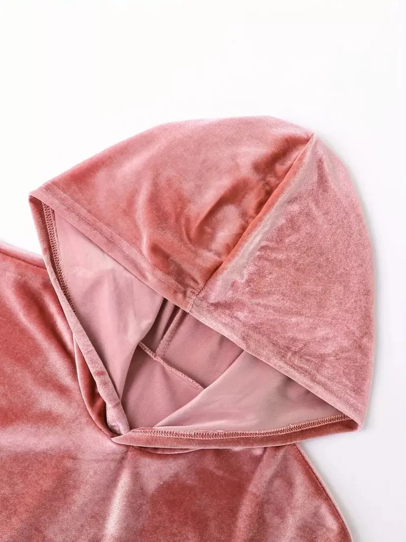 Sarah Express Women's Velvet Hoodie and Pants Set Plus Size