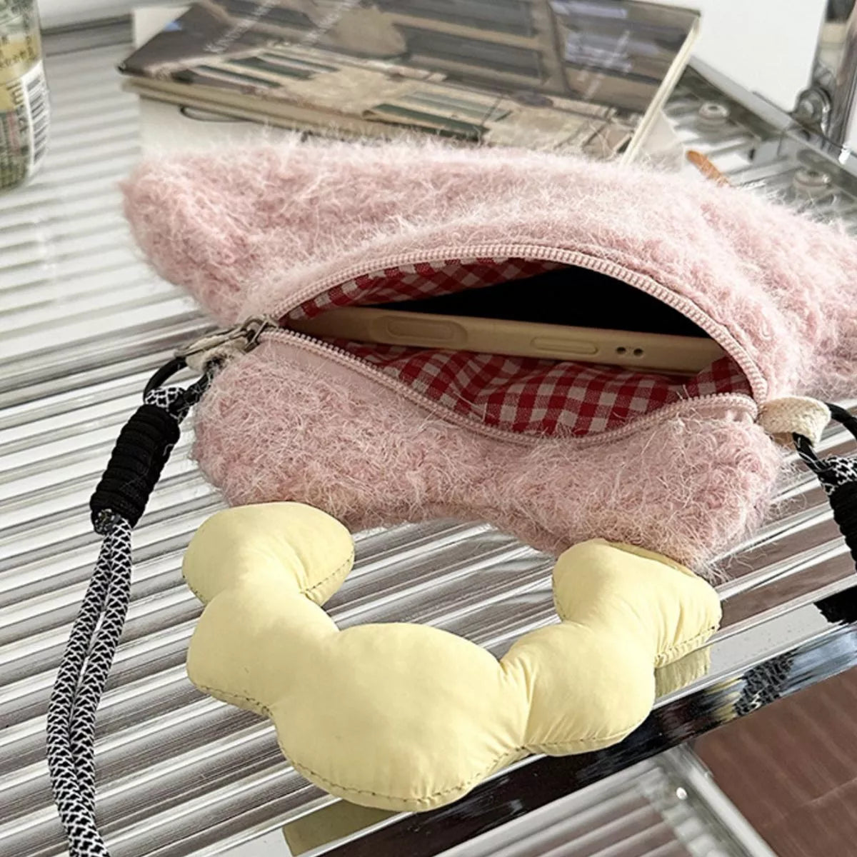 Sarah Express Women's Cartoon Plush Crossbody Bag