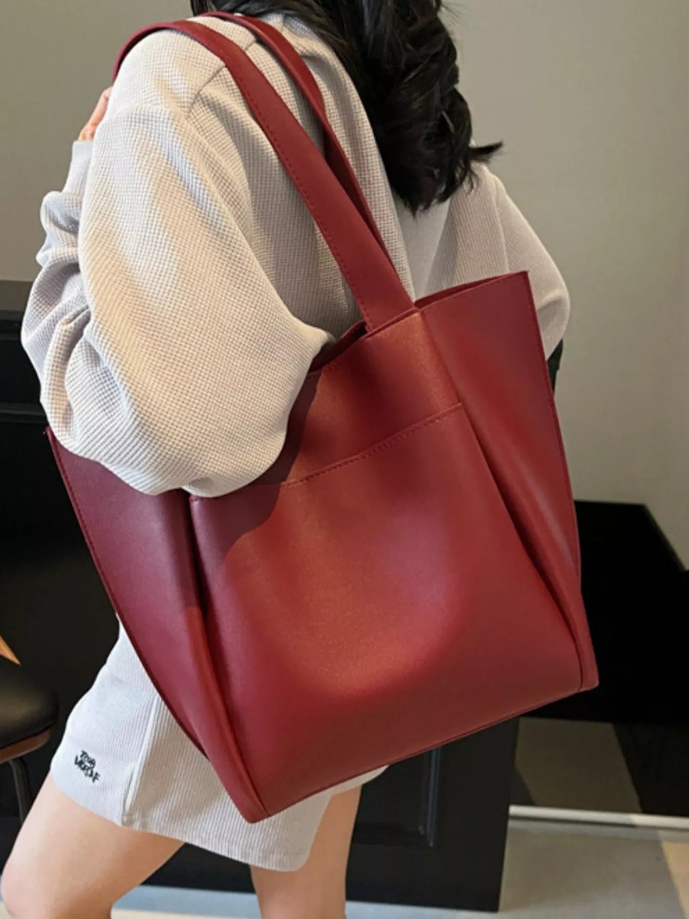 Sarah Express Women's PU Leather Shoulder Bag