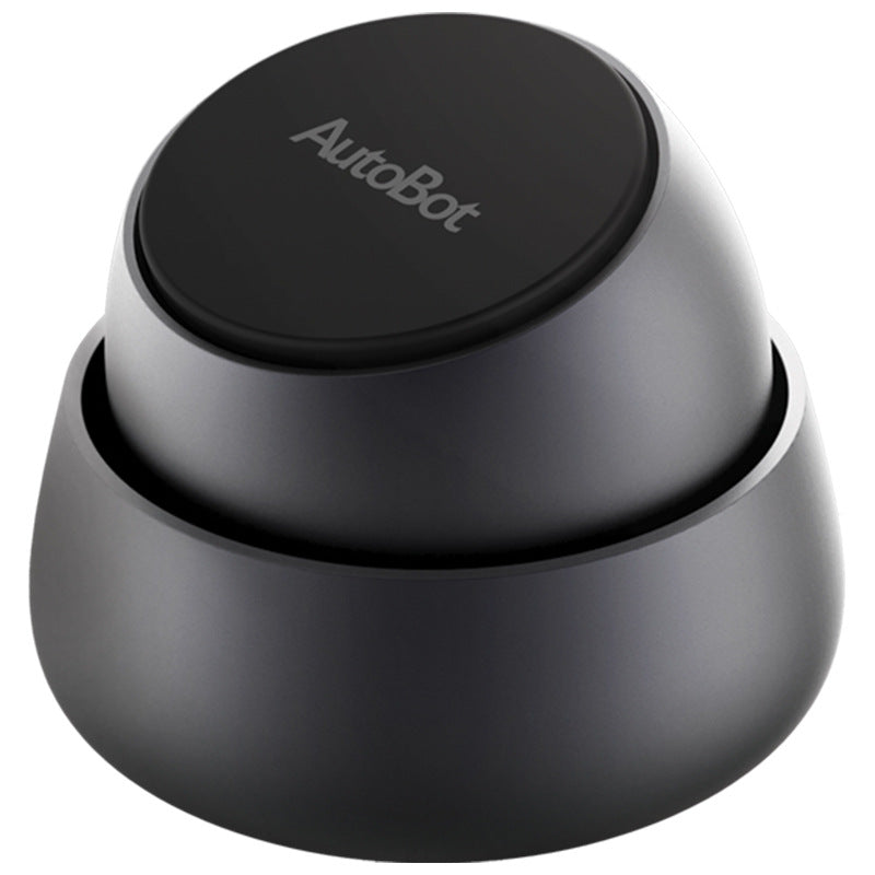 Sarah Express Magnetic Car Phone Holder - 360° Rotation Dashboard Mount Grey