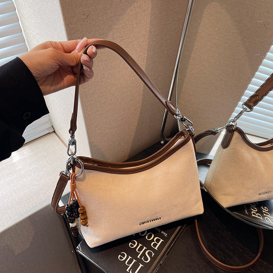 Sarah Express Korean Minimalist Crossbody Shoulder Bag for Women - PU Leather Versatile Everyday Handbag