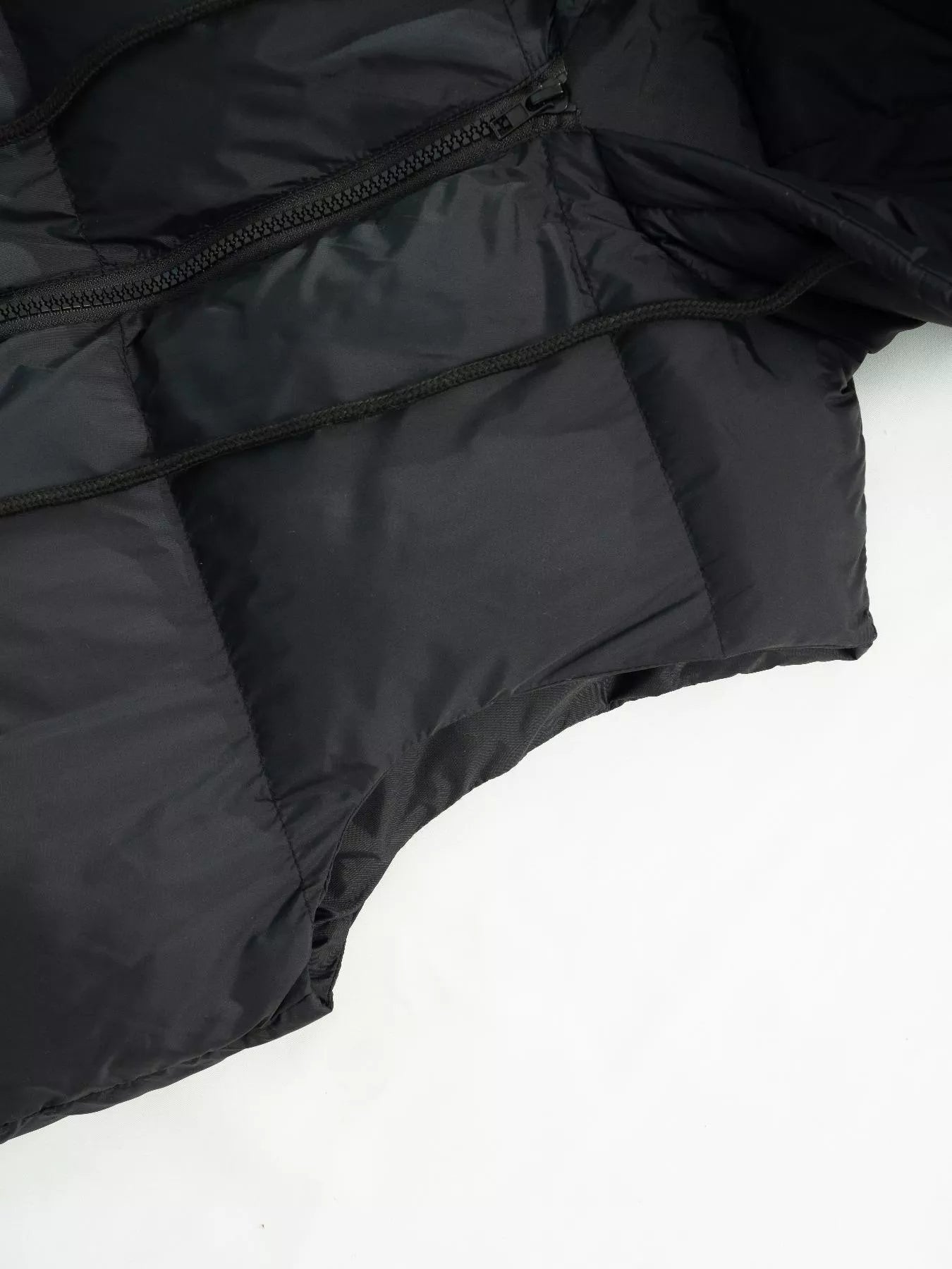 Sarah Express Women's Longline Padded Hooded Vest Coat