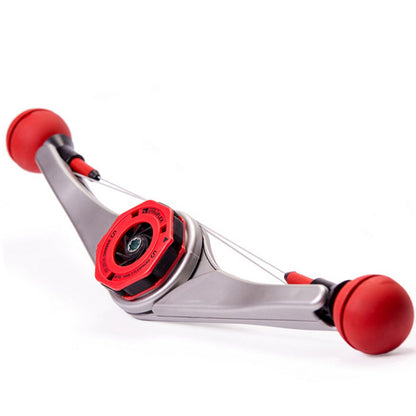 Sarah Express Adjustable Arm Power Trainer - Spring Steel Grip Strengthener 2.3kg to 6.9kg Red