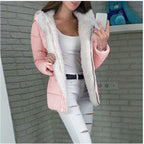 Sarah Express Fleece Lined Hooded Cotton Padded Jacket