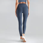 Sarah Express Women's Slim Fit Nylon Yoga Pants High Stretch Athletic Leggings Workout Activewear