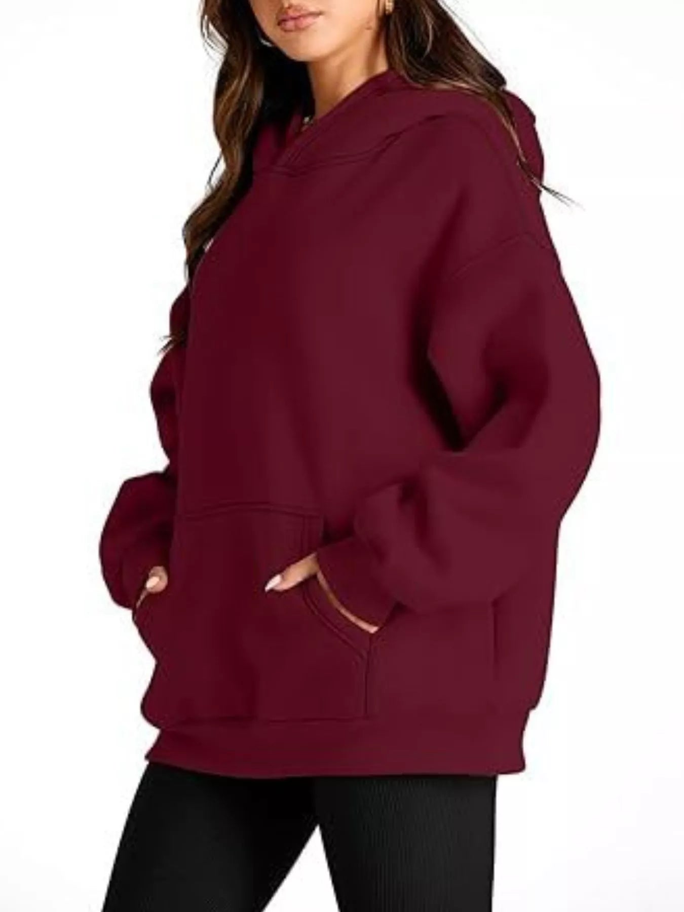 Sarah Express Women's Kangaroo Pocket Long Sleeve Hoodie