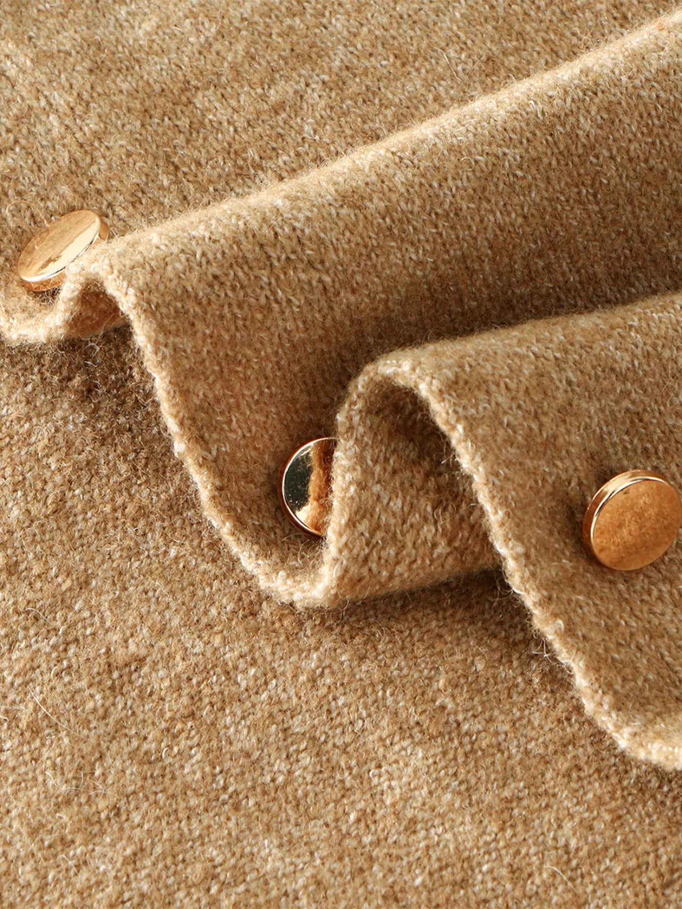 Sarah Express Women's Button-Accented Poncho Scarf