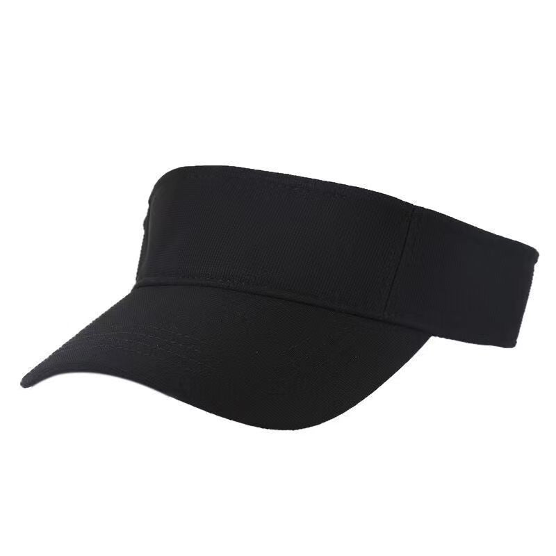 Sarah Express Women's Letter Print Sun Visor Adjustable Topless Hat UV Protection