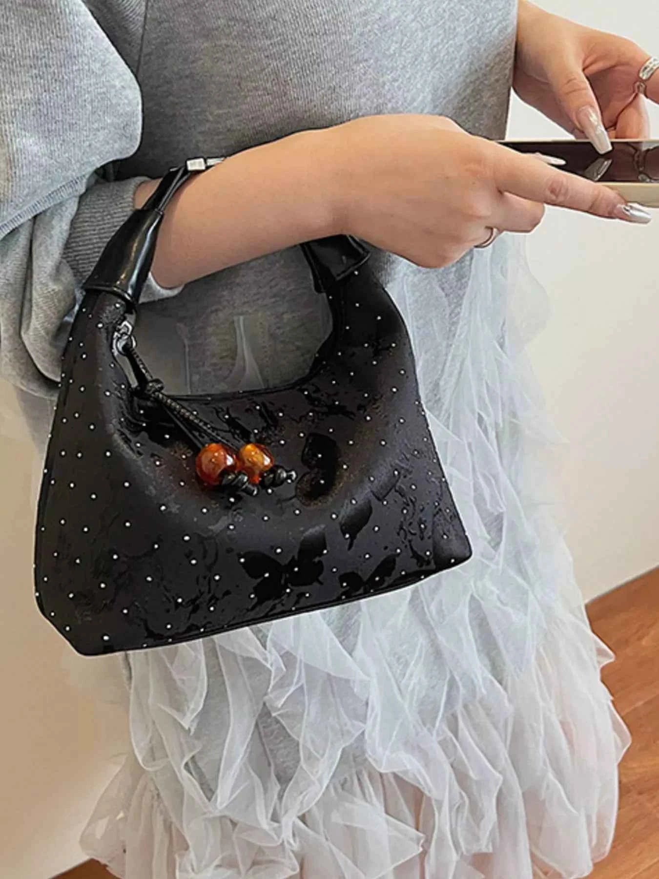 Polka Dot Crossbody Bag