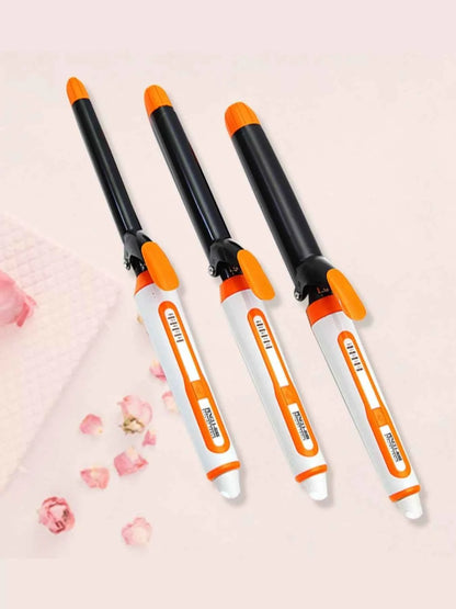 Sarah Express Women's Adjustable Temperature Curling Iron - Professional Hair Styling Tool 32mm