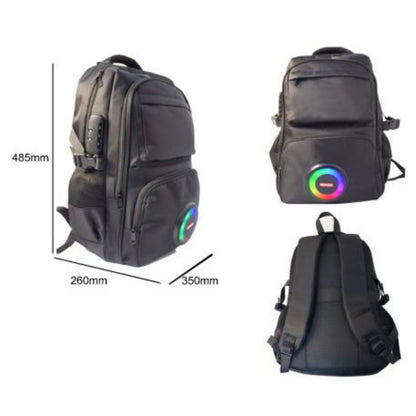 Sarah Express Bluetooth Speaker Backpack – Waterproof Rechargeable Outdoor Backpack with Built-In Speaker