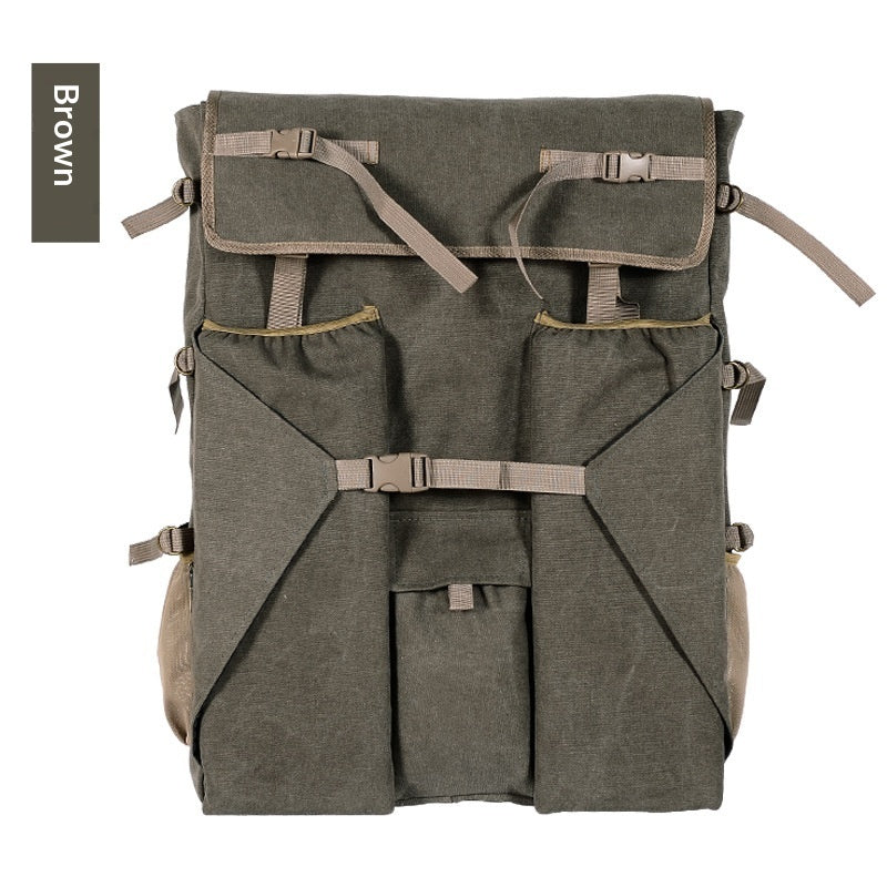 Sarah Express Art Students Sketch Bag Drawing Board Bag Multi-functional Canvas Storage Brown Canvas Artboard Bag