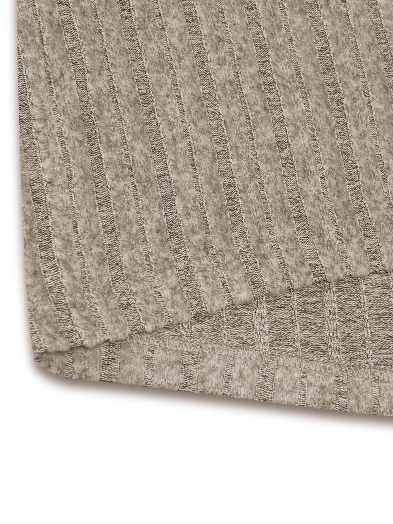 Sarah Express Women's Plus Size Ribbed Knit Button Front Top and Pants Set